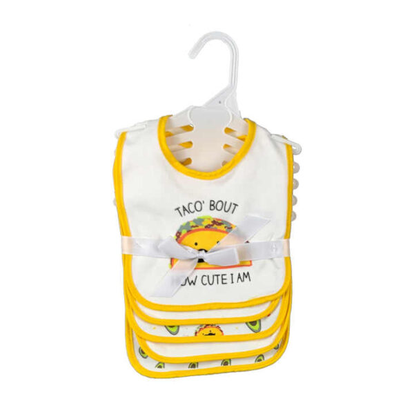 H01fbf7a793c545d58f6e1b9fbc70f39aP.jpeg_720x720q50.jpg Cotton Baby Bib Set Reusable Feeding