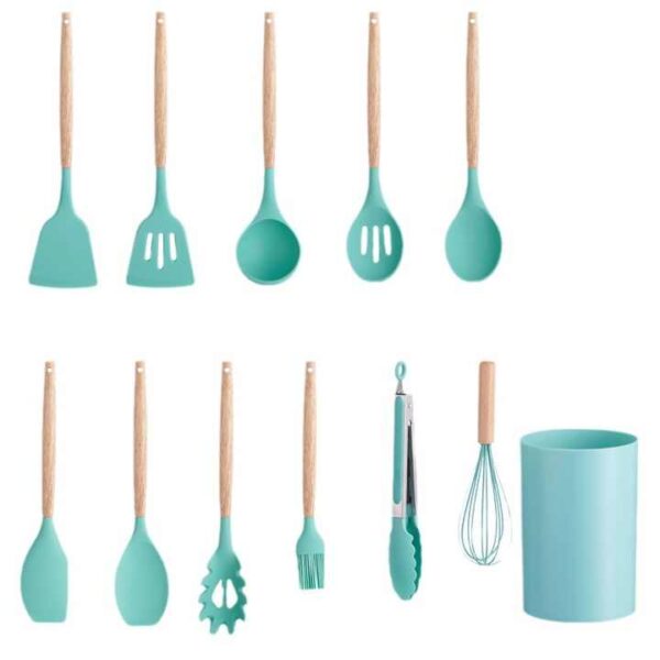 H42b6d8b814f74f9898860b276b6a1cbet.jpg_720x720q50.jpg Colorful Silicone Kitchen Utensil Set