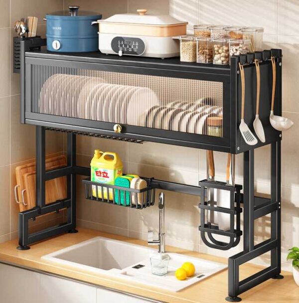 H8e5caa91abb74bebaf2e5062262fbda66.png_720x720q50.jpg Multi-Level Kitchen Storage Rack