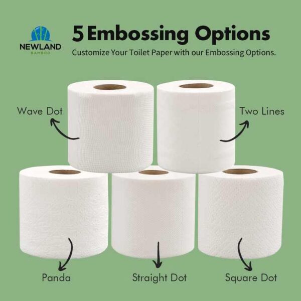 Bamboo Toilet Paper Set