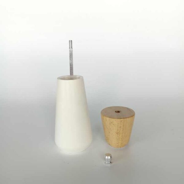 H98f29c5f49a7460d9c052806290555b3p.jpg_720x720q50.jpg Ceramic Pepper Mill with Wood Top