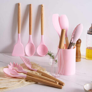 Hff1e2999632c49e7a53d85ceb4efbc68f.jpg_720x720q50.jpg Colorful Silicone Kitchen Utensil Set